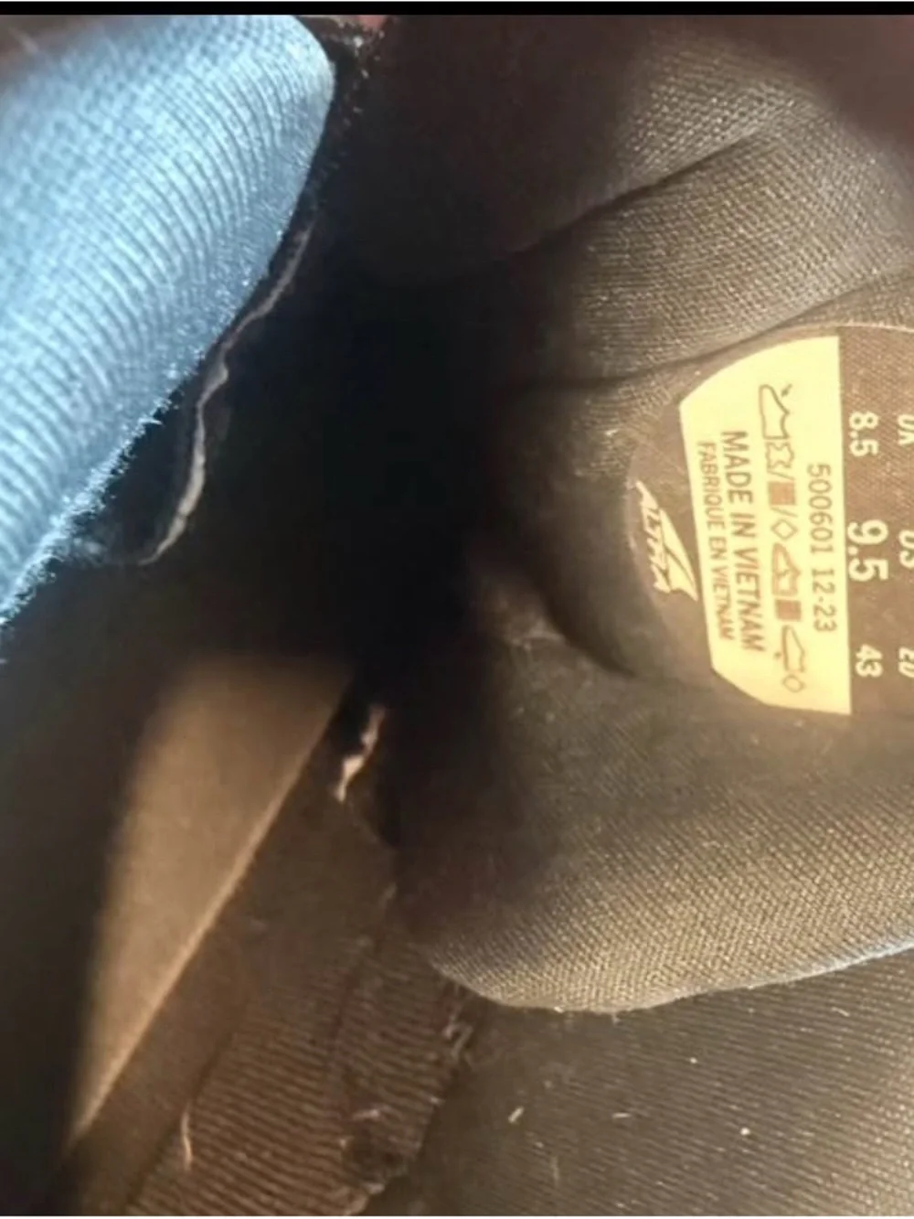Altra lightly worn